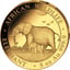 5 Unze Gold Somalia Elefant 2022 PP (Auflage: 50 | Polierte Platte)