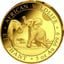 5 Unze Gold Somalia Elefant 2024 PP (Auflage: 50 | Polierte Platte)