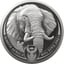 1kg Silber Big Five II Elefant 2021 (Auflage: 100)
