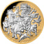 5 Unze Silber Great Lunar Race 2021 PP (Auflage: 888 | teilvergoldet | Polierte Platte)
