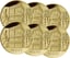 Komplettsatz 1/2 Unze Gold 100 Euro 2021 Recht (Buchstaben: A,D,F,G,J | Auflage: 175.000)