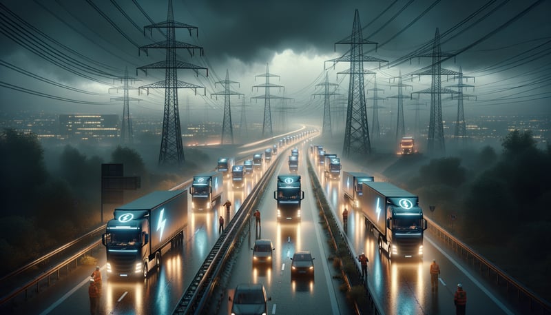 Elektrifizierung des Lkw-Verkehrs: Kostenexplosion und Infrastrukturmängel