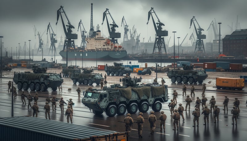 Verteidigungsübung In Hamburg Bundeswehr Manöver Wird In Der Stadt Deutlich Spürbar - sne9ewv